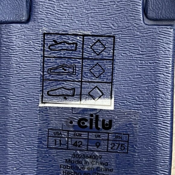 Rovmia by ccilu Stepping Stone Massage Sandals Size 11 Blue Swarovski - Picture 9 of 10